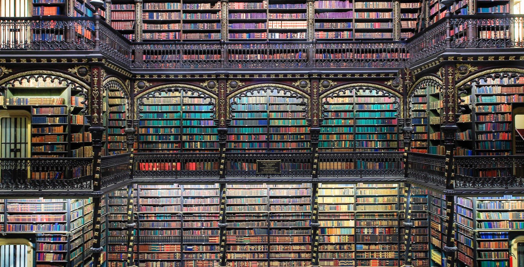 Research questions illustrated by a library